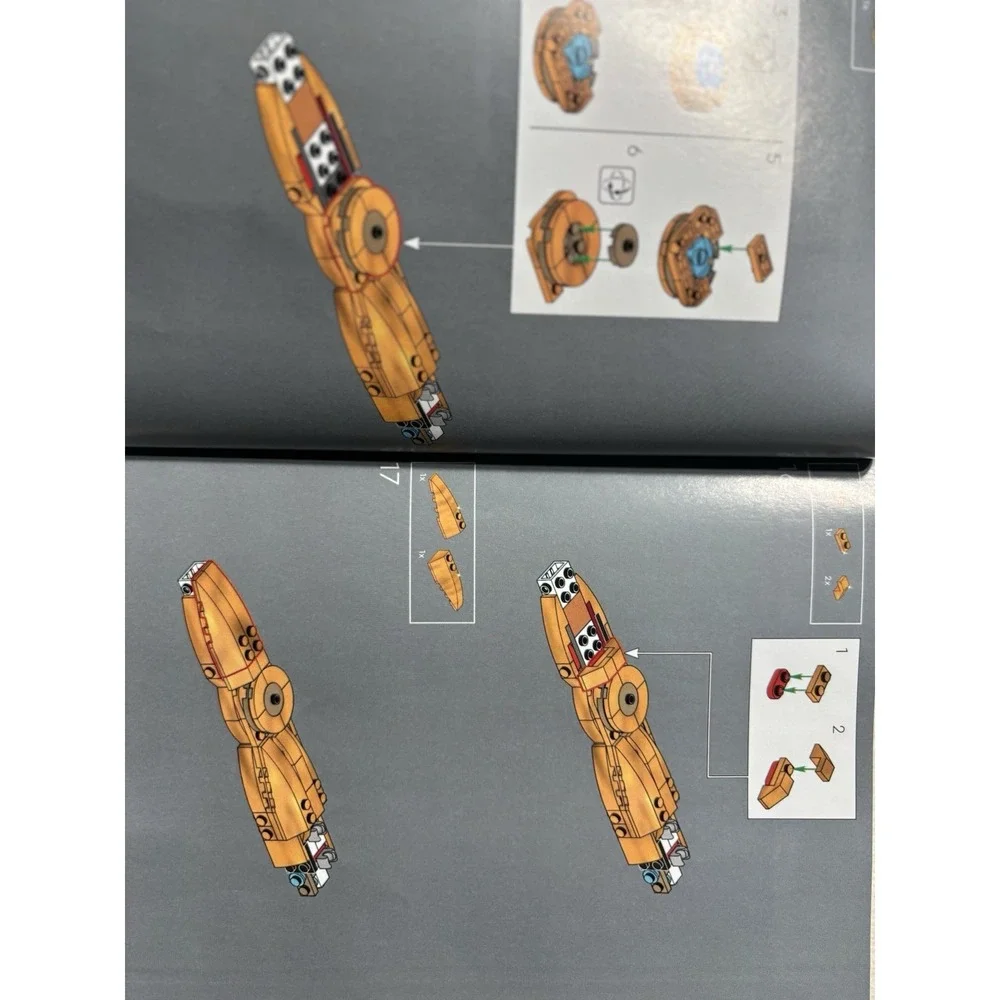 Lego Star Wars C-3PO EMPTY BOX and MANUAL ONLY 75398 No Lego Pieces - Picture 7 of 9